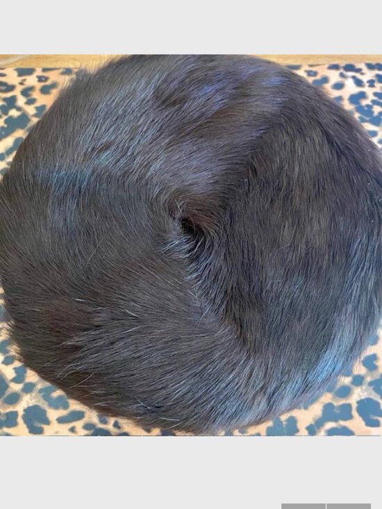 Natural Fur ‘Snowflake’ Pillbox Hat by Douglas of California Vintage 1946 main image 4